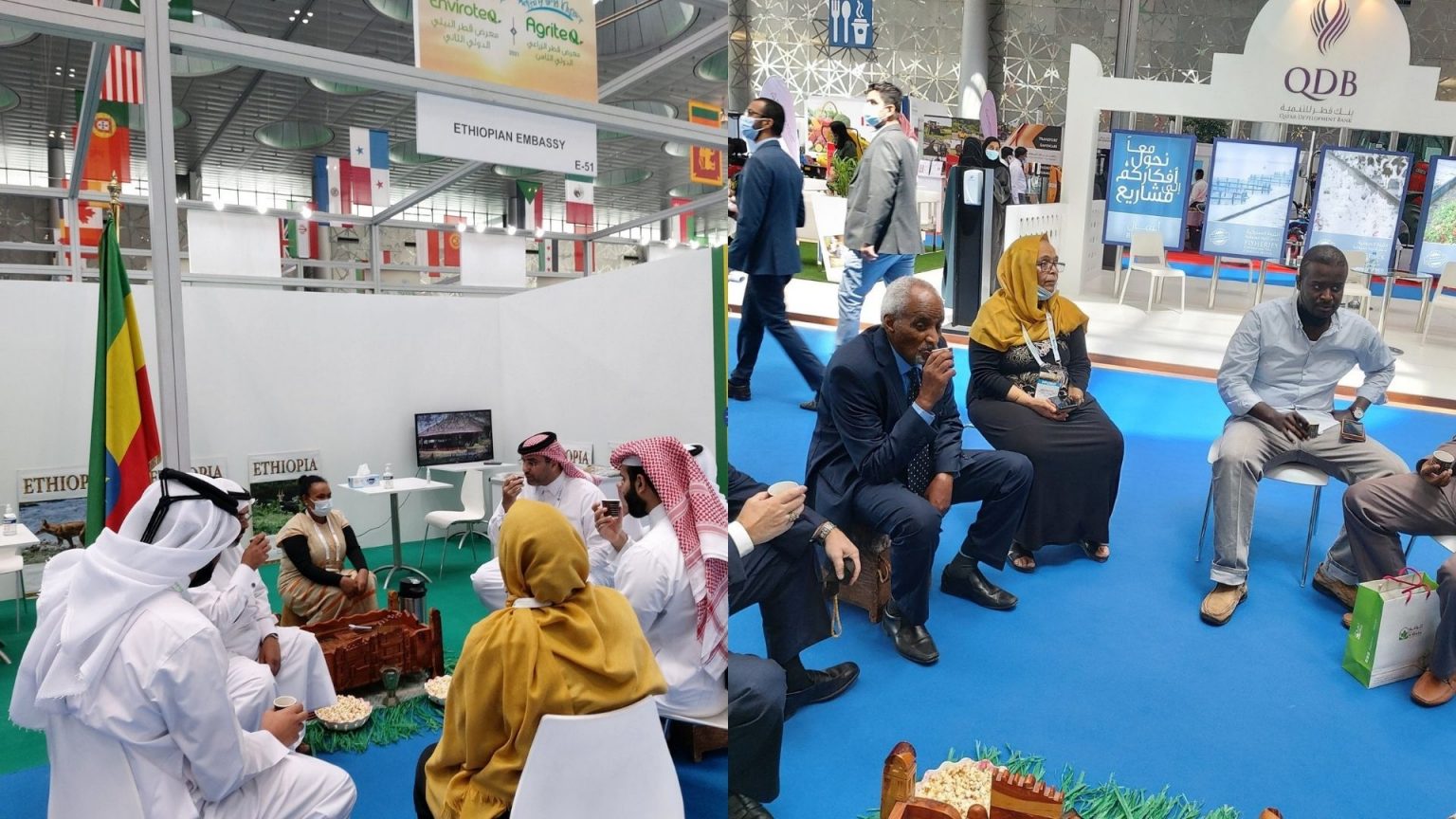 Embassy Participates in Qatar International Agriculture Exhibition