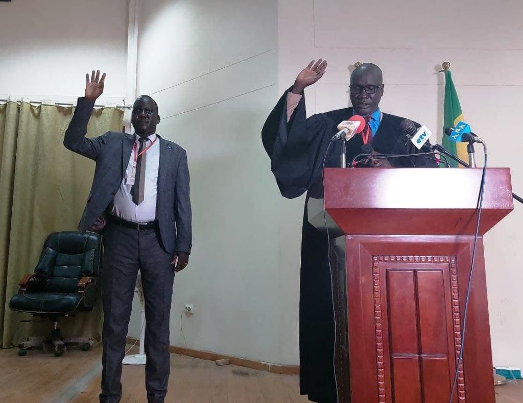 Umod Ujulu as President Of Gambella Region 