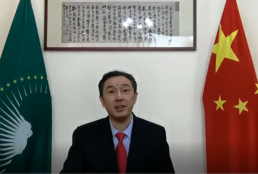 Charge d 'affaires of Mission of China to the African Union, Chen Xufeng, 