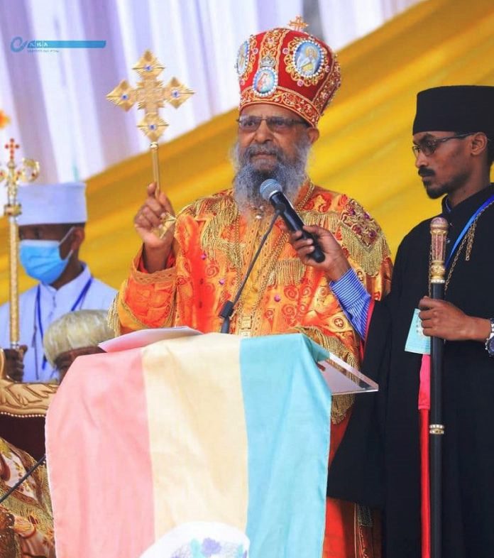 Patriarch of the Ethiopian Orthodox Tewahedo Church, Abune Mathias