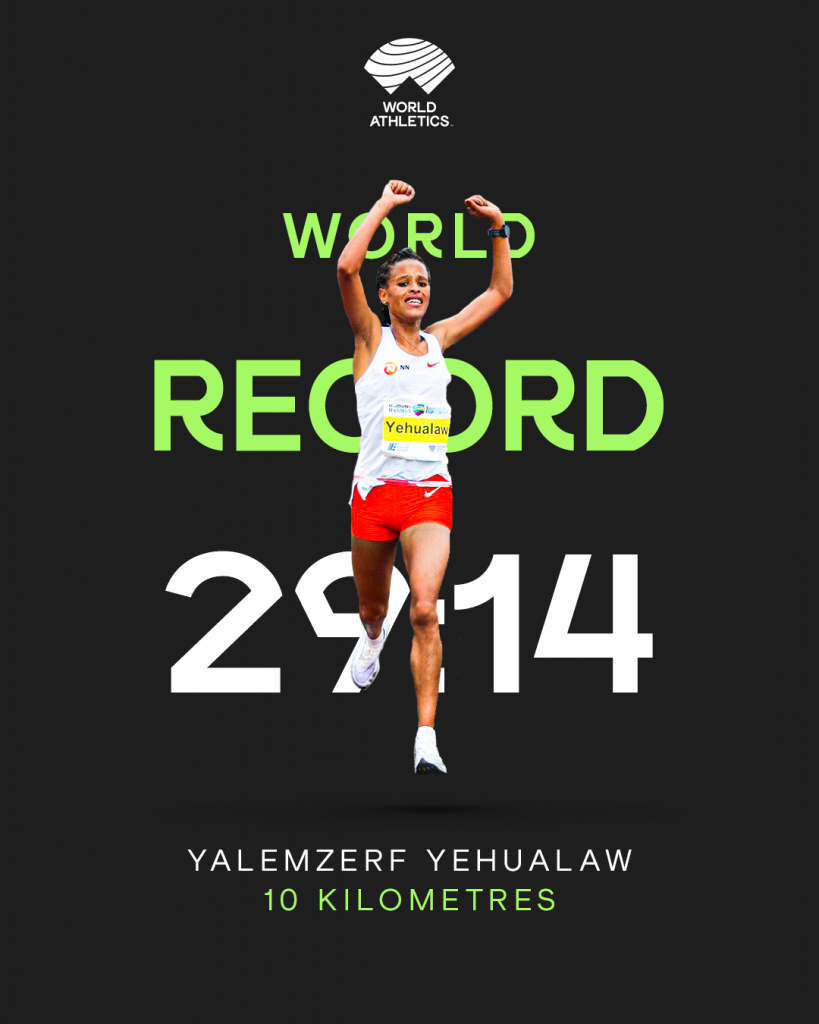 Athlete Yalemzerf Yehualaw