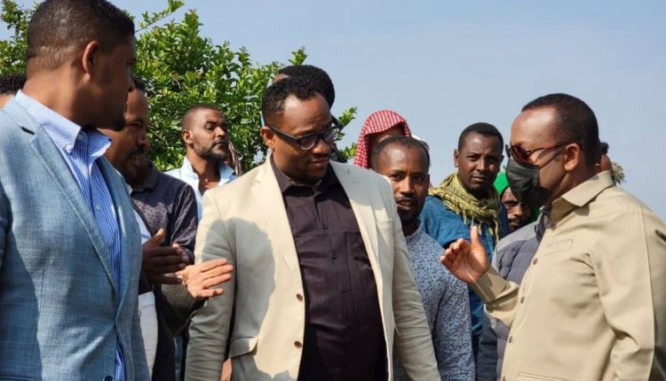 PM Abiy Visits Crop Productions in Jiamma Zone